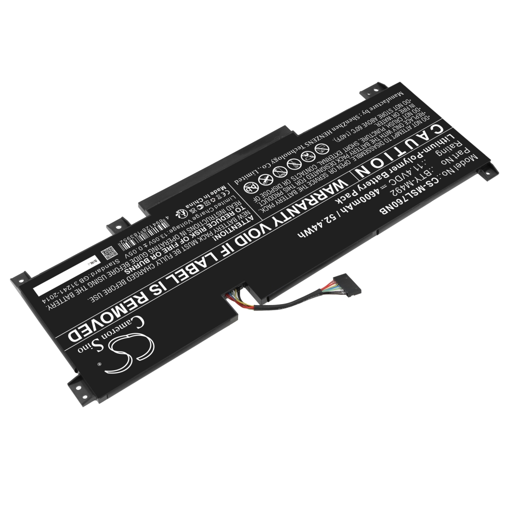 Battery for MSI Katana GF76 11UE-011TW