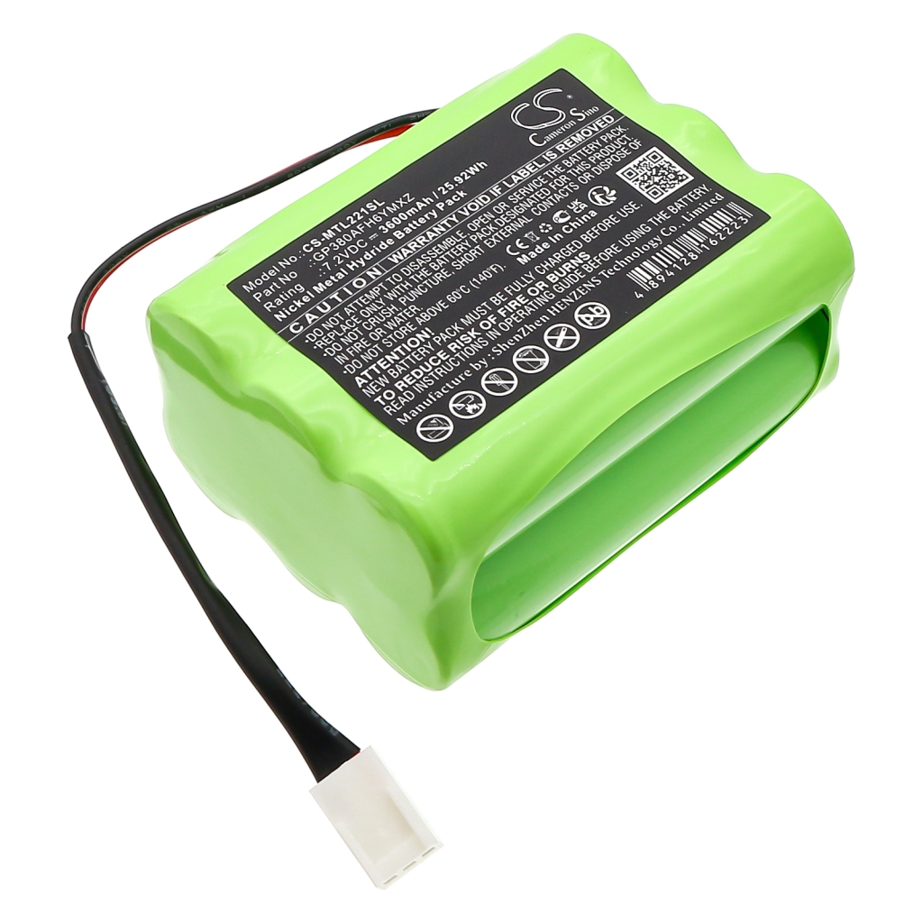 Compatible battery replacement for Mettler GP380AFH6YMXZ
