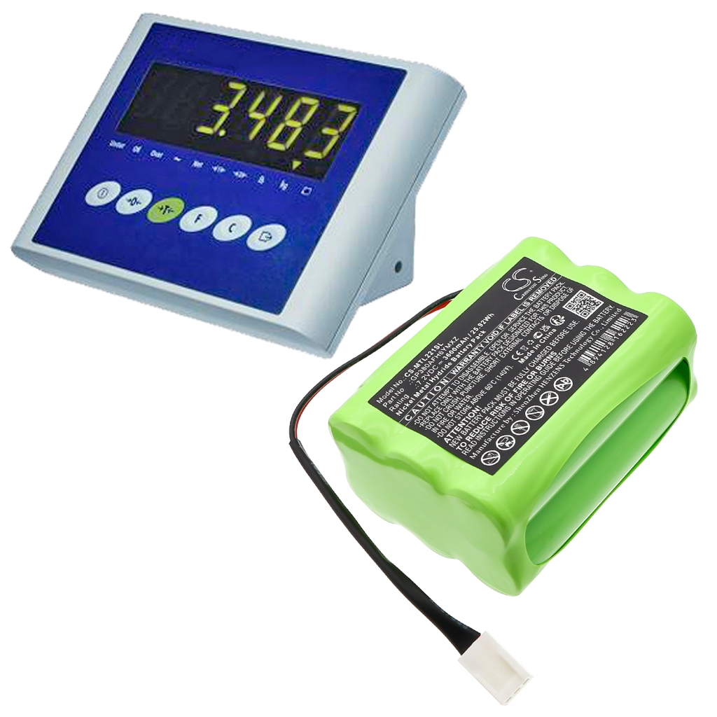 Compatible battery replacement for Mettler GP380AFH6YMXZ