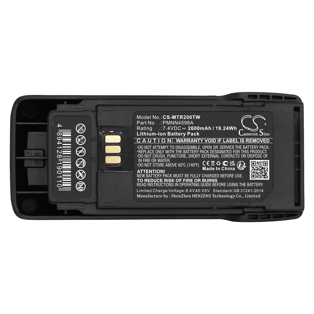 Walkie-Talkie Akkus Motorola CS-MTR200TW