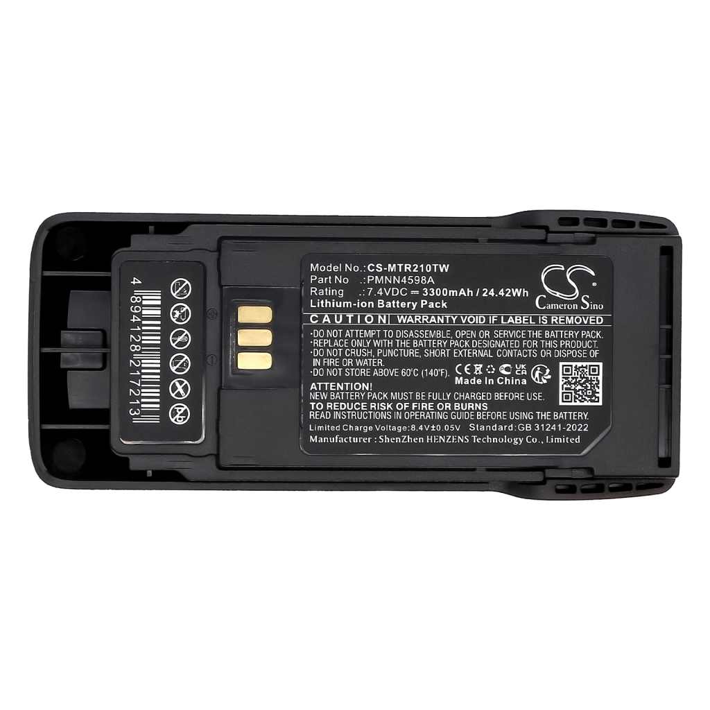 Walkie-Talkie Akkus Motorola CS-MTR210TW