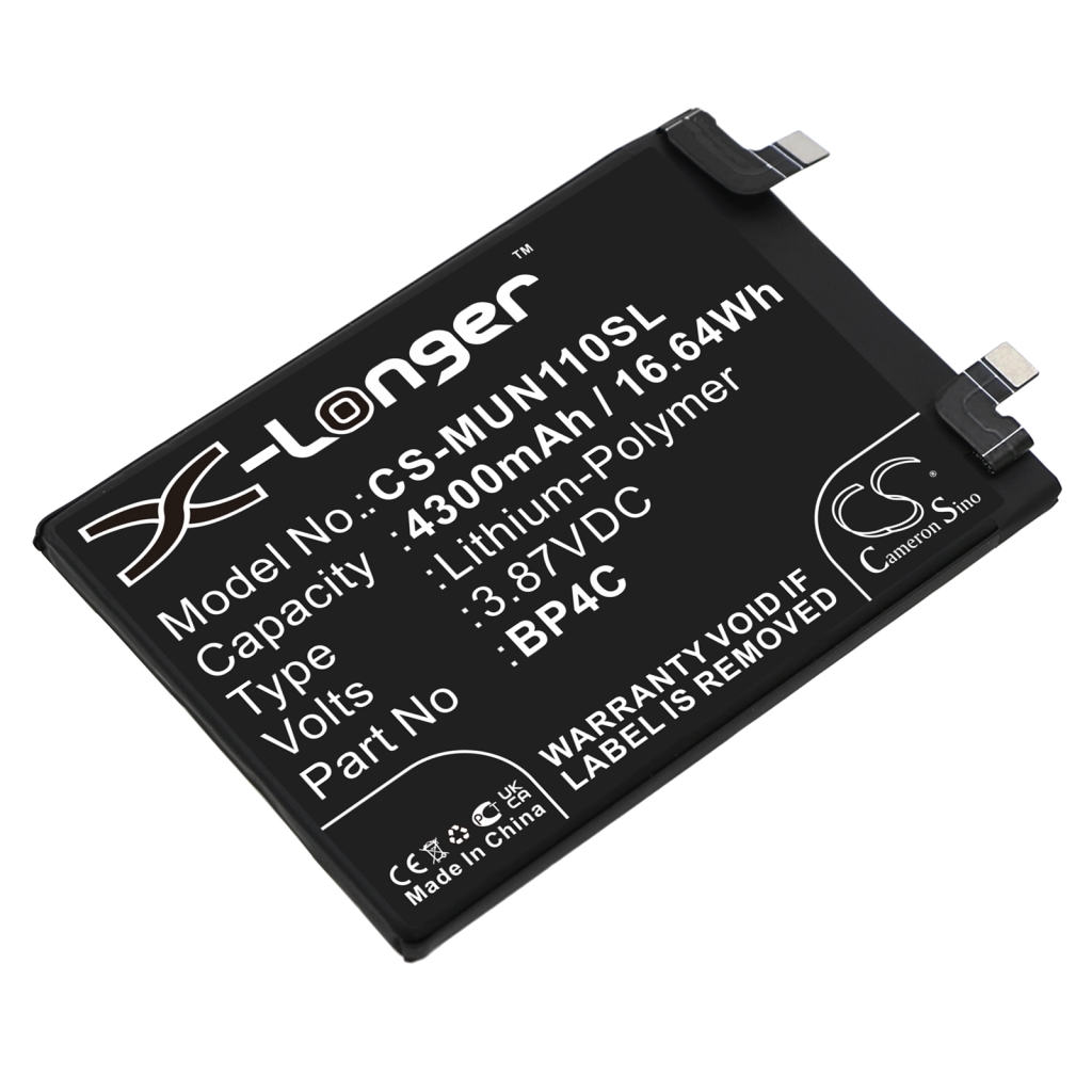 Battery Replaces BP4C