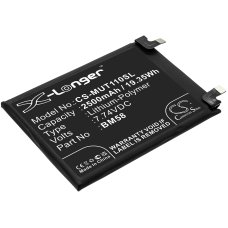 Compatible battery replacement for Xiaomi BM58