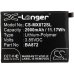 Compatible battery replacement for Meilan BA872