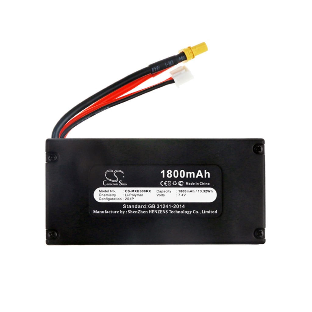 Compatible battery replacement for Mjx