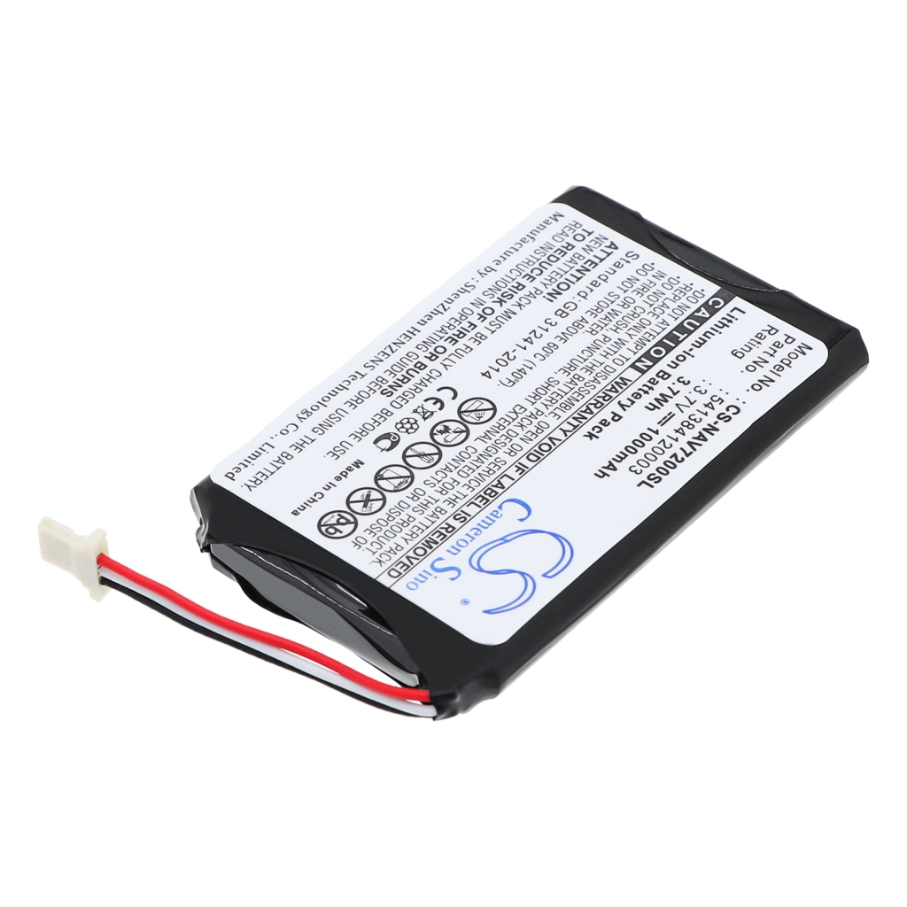 Battery Replaces Navigon GTC39110BL08554