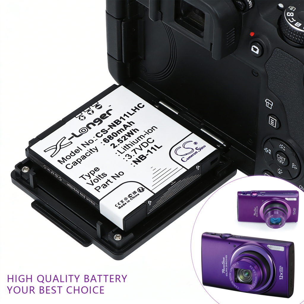 Akku kompatibel mit Canon CS-NB11LHC