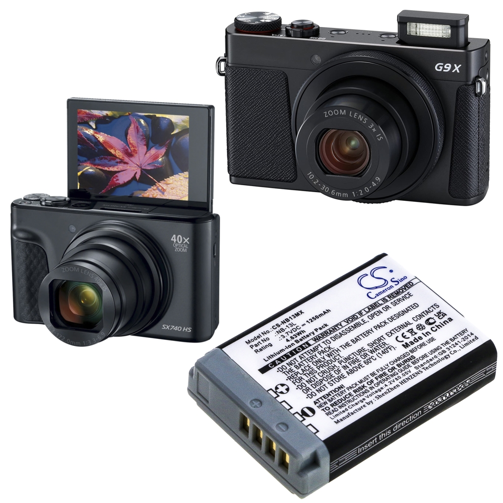 Camera Battery Canon PowerShot G7X M2