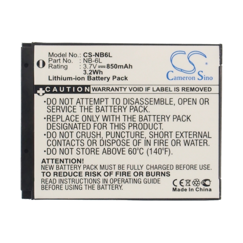Camera Battery Canon PowerShot S90