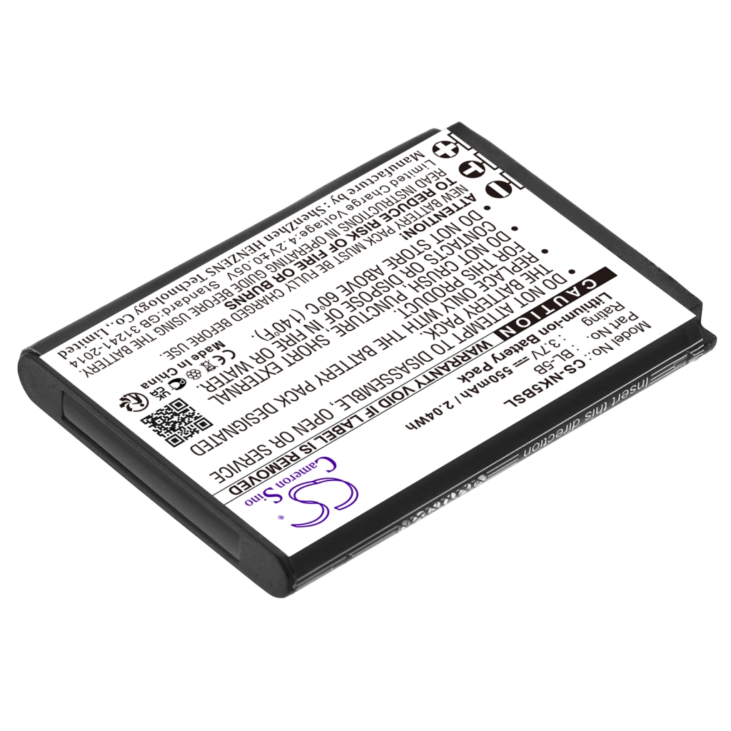 Alcatel Nokia Vodafone Navigationssysteme Akkus BLU ... CS-NK5BSL