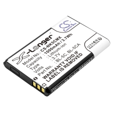 Compatible battery replacement for BBK BL-5C,BL-5CA,BL-6SP