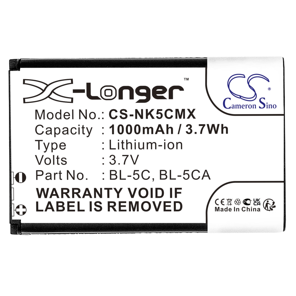 Camera Battery Nokia CS-NK5CMX