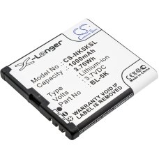 Compatible battery replacement for Dr.Tech BL-5K,BL7203