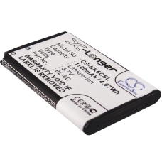Compatible battery replacement for Nokia BL-6C,LBAT100,LBAT1000