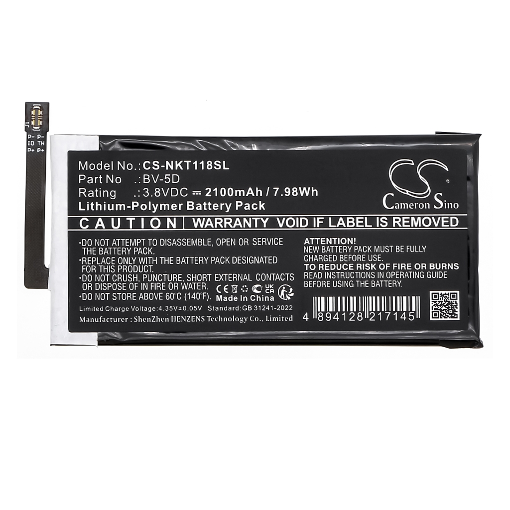 Handy Akkus Nokia CS-NKT118SL