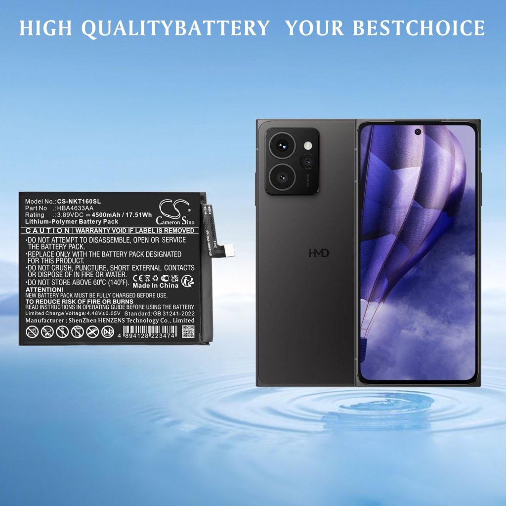Battery Replaces HBA4633AA