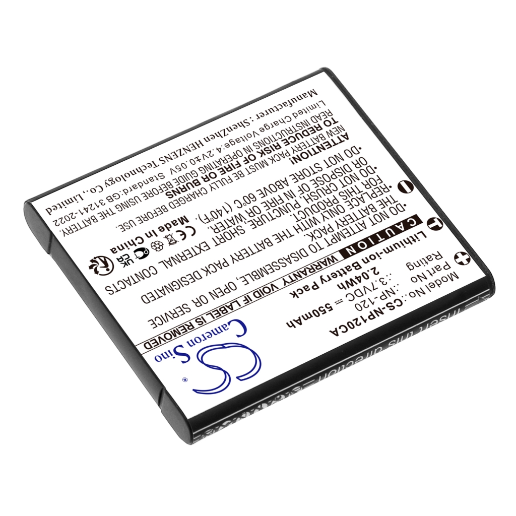 Camera Battery RCA CS-NP120CA