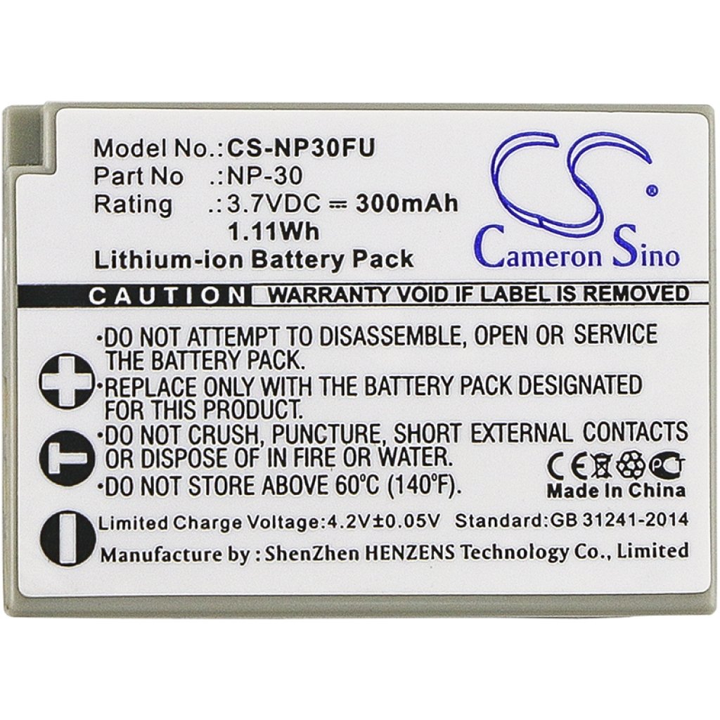 Camera Battery Gateway CS-NP30FU
