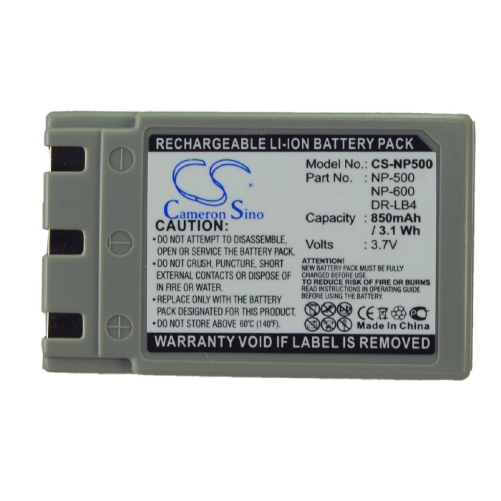 Camera Battery MINOLTA CS-NP500