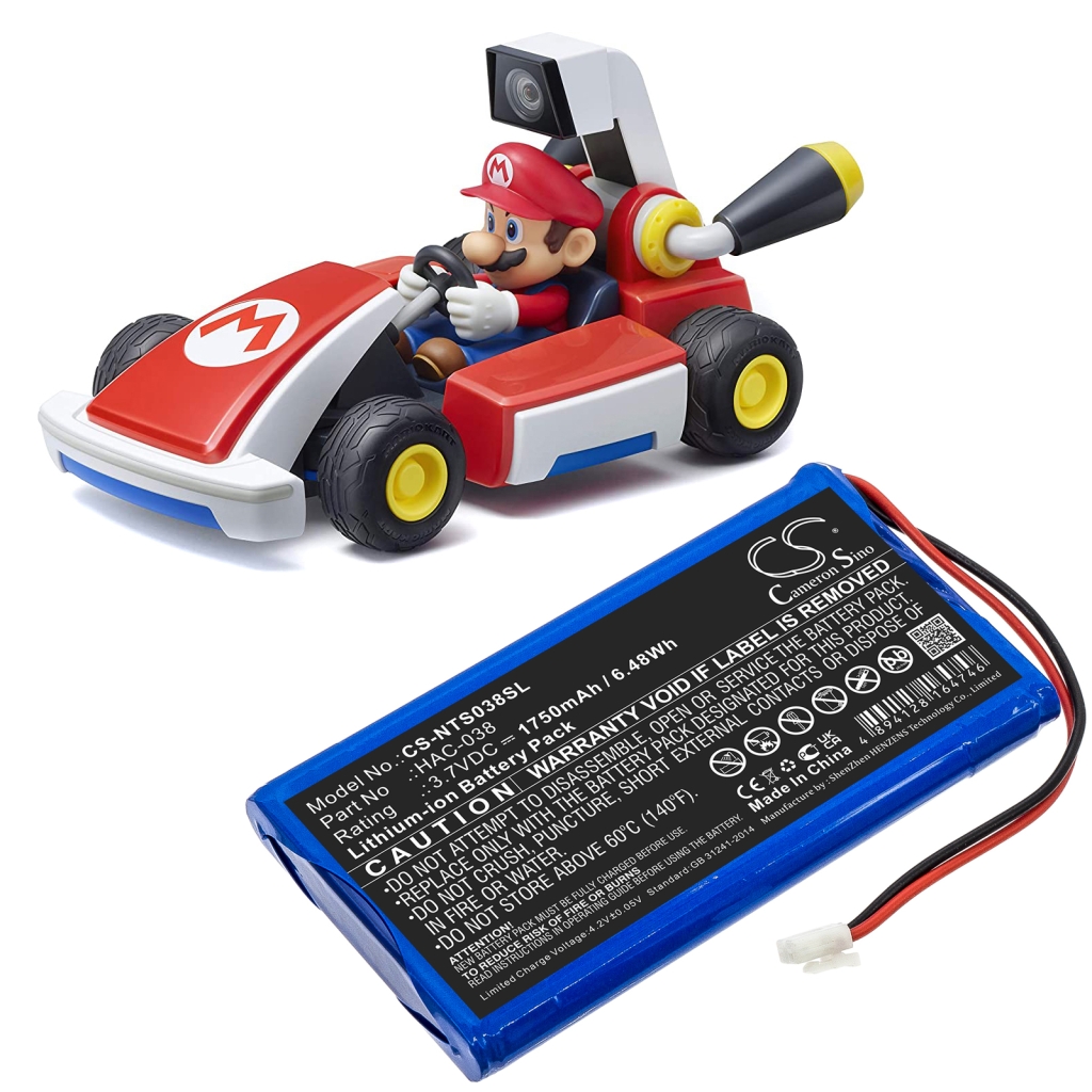Spielkonsolen Akkus Nintendo CS-NTS038SL