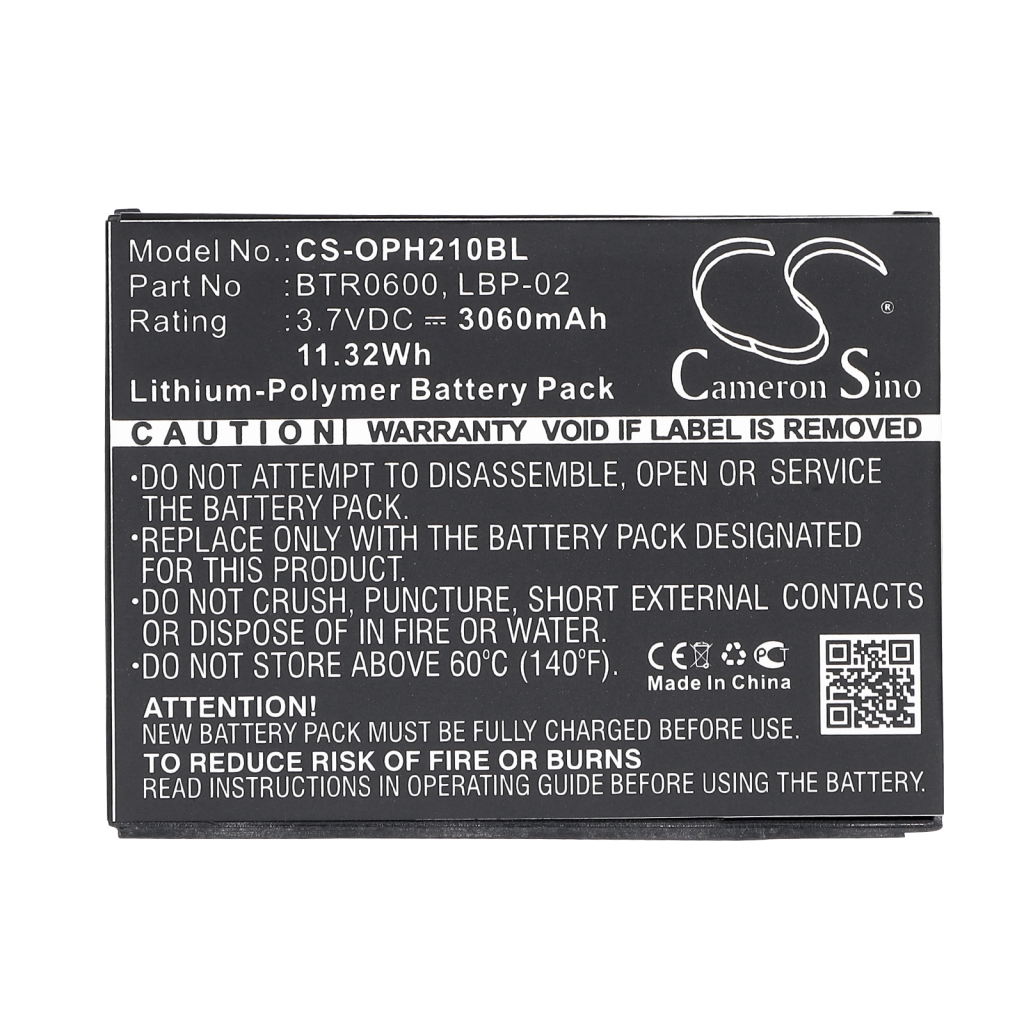 Battery for Opticon H22