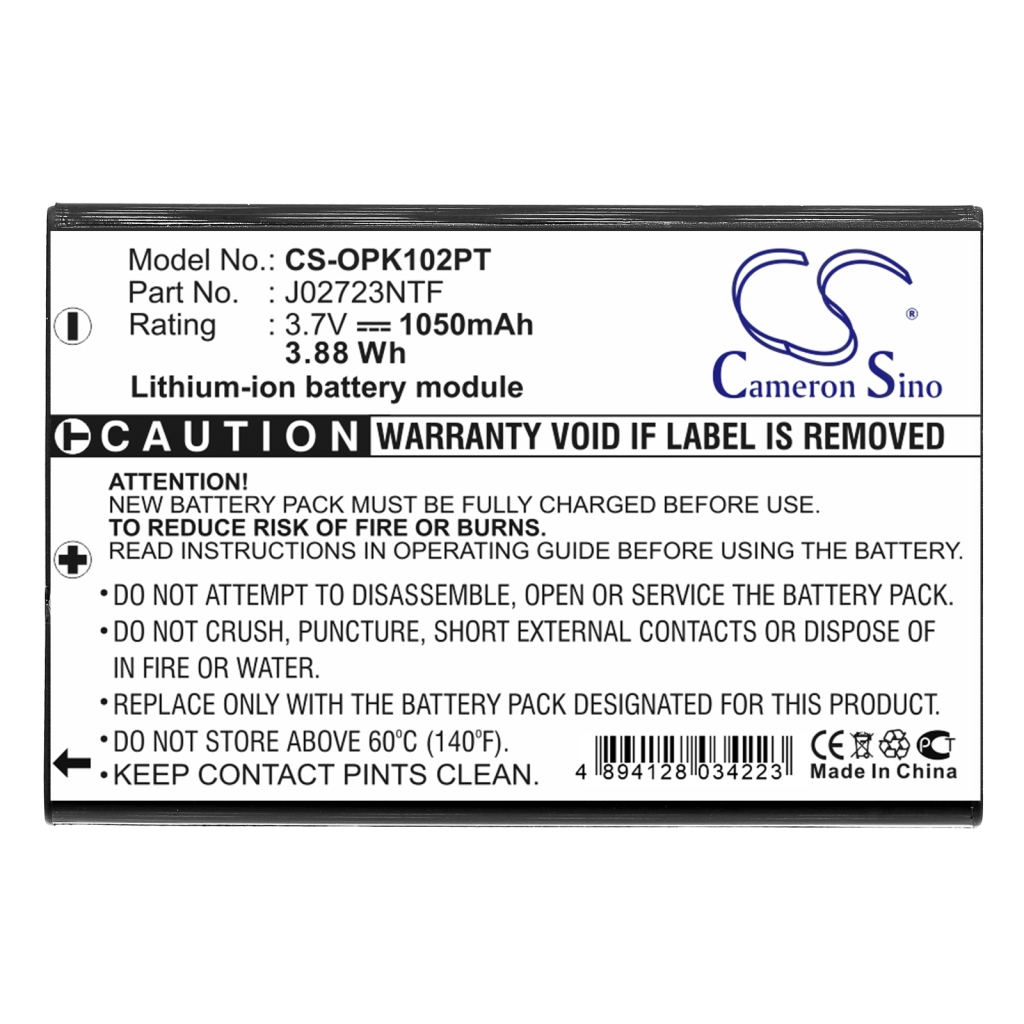 Batteries Projector Battery CS-OPK102PT