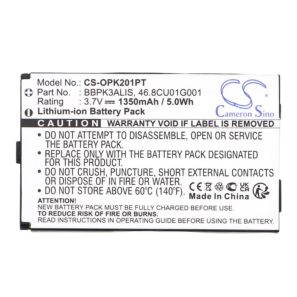 Beamer Akkus Optoma CS-OPK201PT