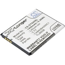 Kompatibler Ersatzakku für Alcatel CAB60B0001C1,CAB60B000C1,CAB60BA000C1,TLIB60B