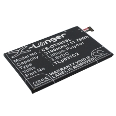 Kompatibler Ersatzakku für Alcatel TLP031C1,TLP031C2