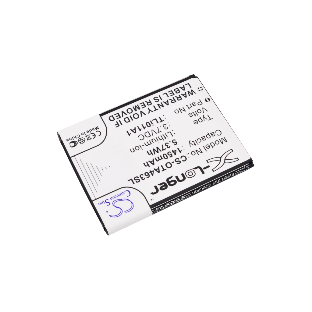 Compatible battery replacement for Alcatel TLI011A1