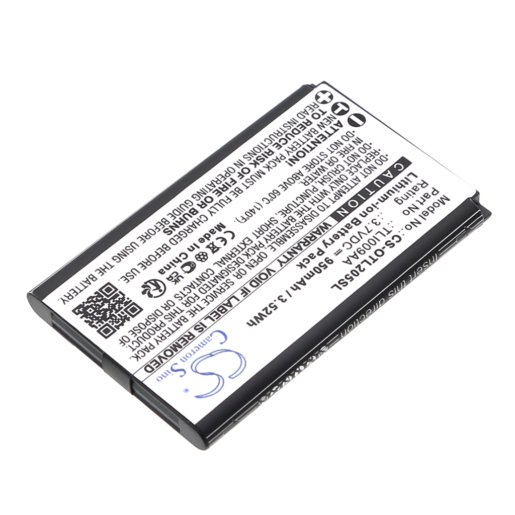 Compatible battery replacement for Alcatel TLI009AA