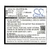 Battery Replaces TLi013A7