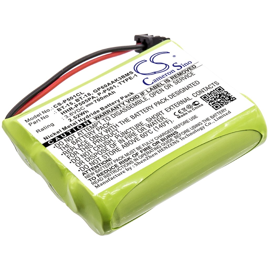 Schnurlostelefon Akkus Cobra CP355S
