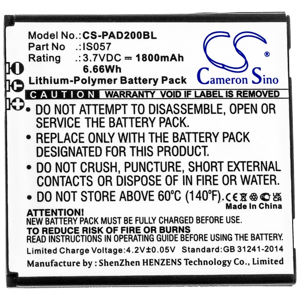Payment Terminal Battery Pax CS-PAD200BL