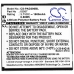 Payment Terminal Battery Pax CS-PAD200BL