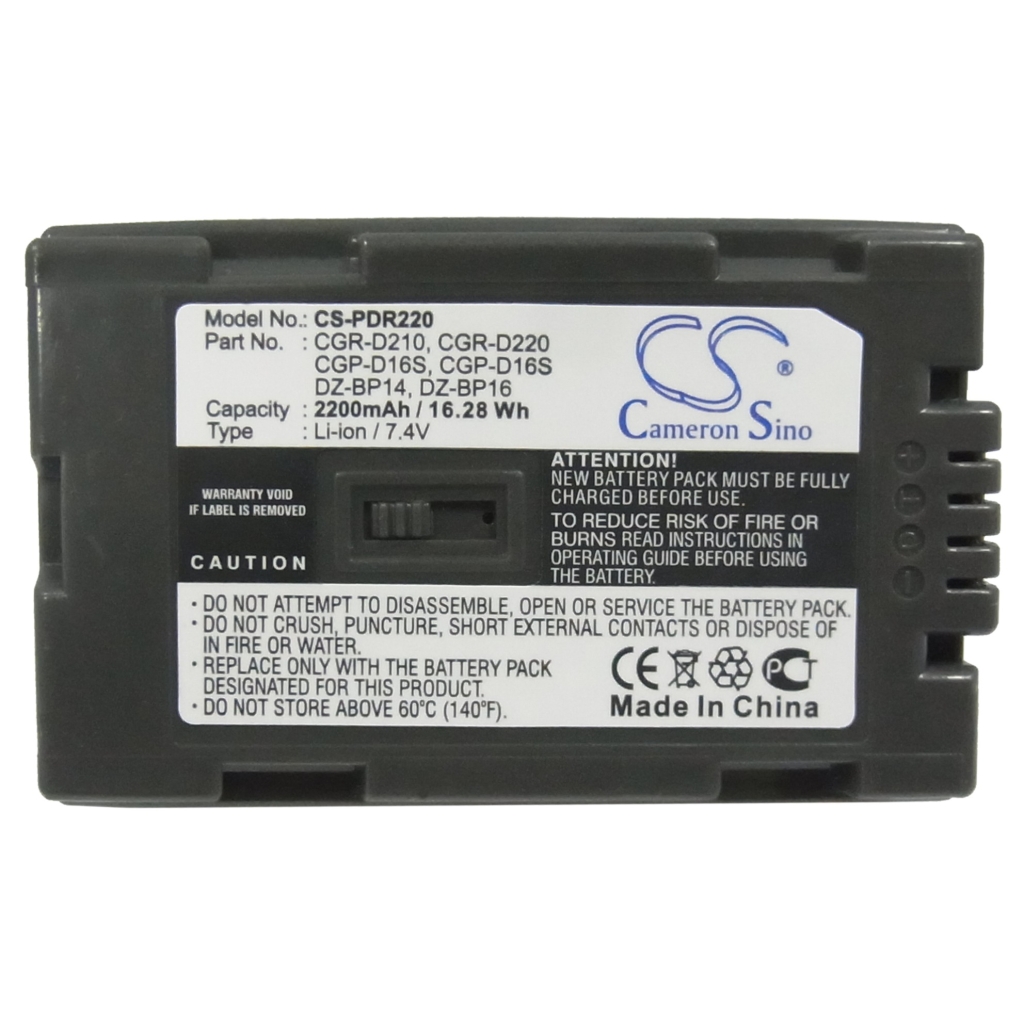 Camera Battery HITACHI DZ-MV200A
