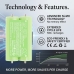 Battery compatible with Braun Panasonic CS-PER151SL