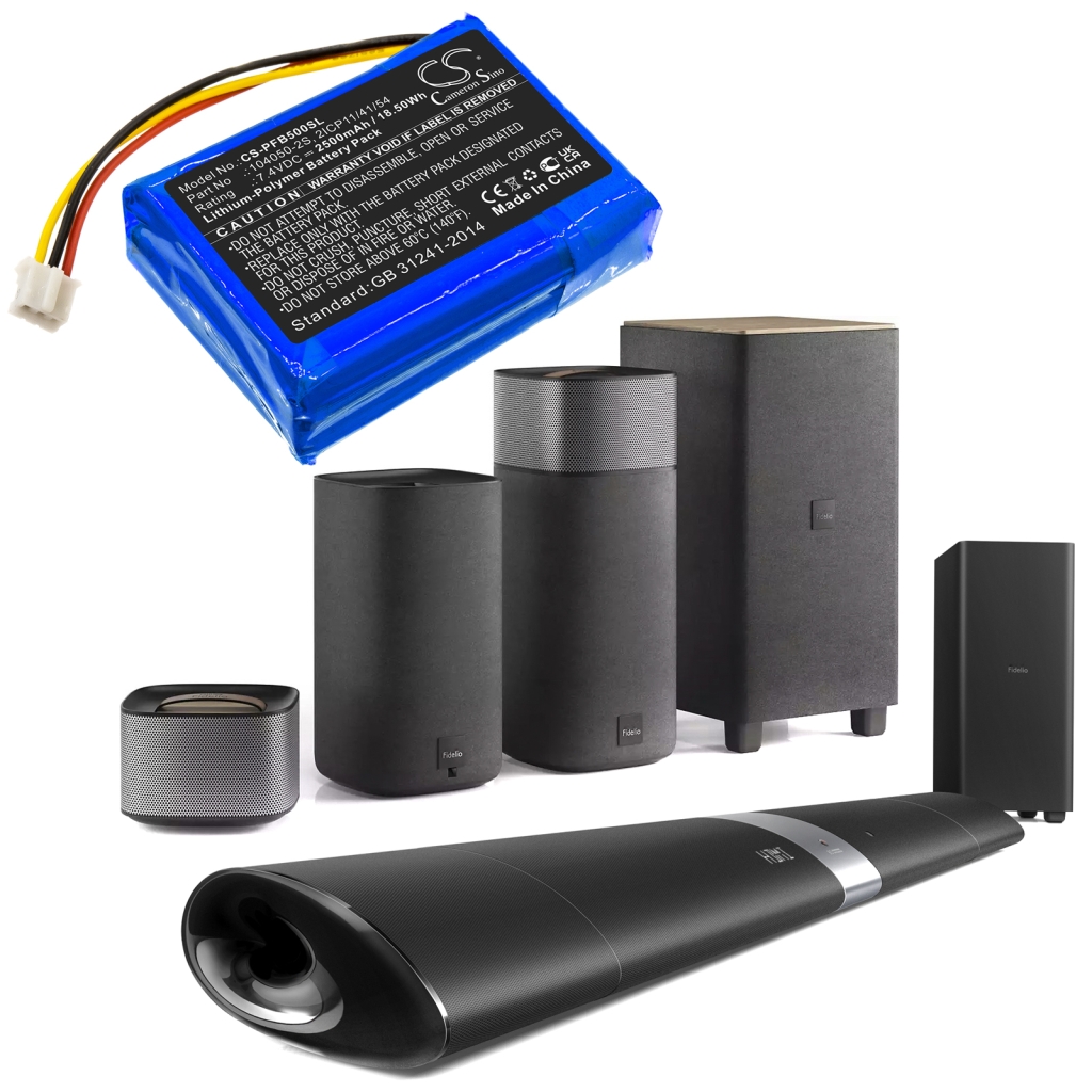 Speaker Battery Philips Fidelio E6