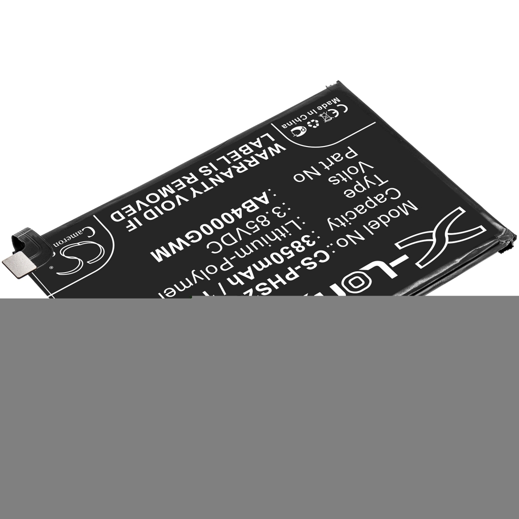Compatible battery replacement for Philips AB4000GWM