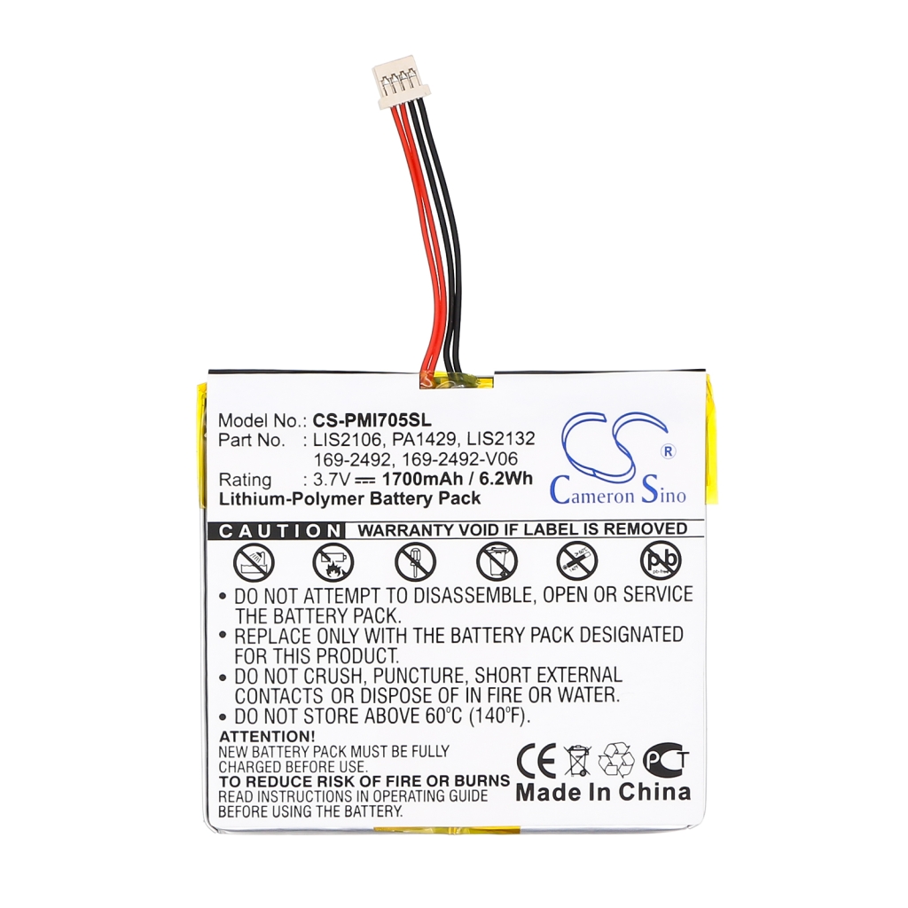Tablet-PC Akkus Palm CS-PMI705SL