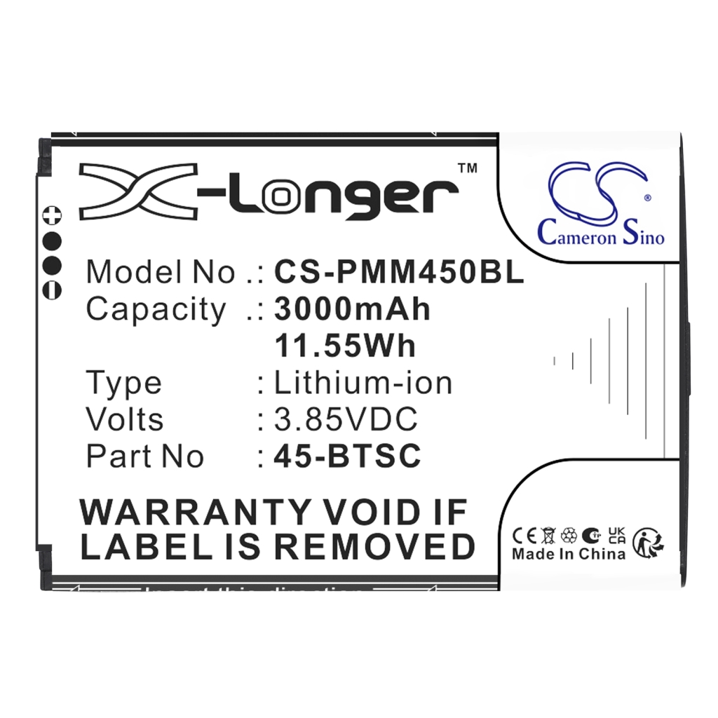 BarCode, Scanner Battery Point mobile CS-PMM450BL
