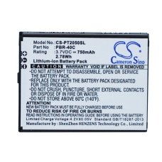 Compatible battery replacement for Pantech PBR-40C
