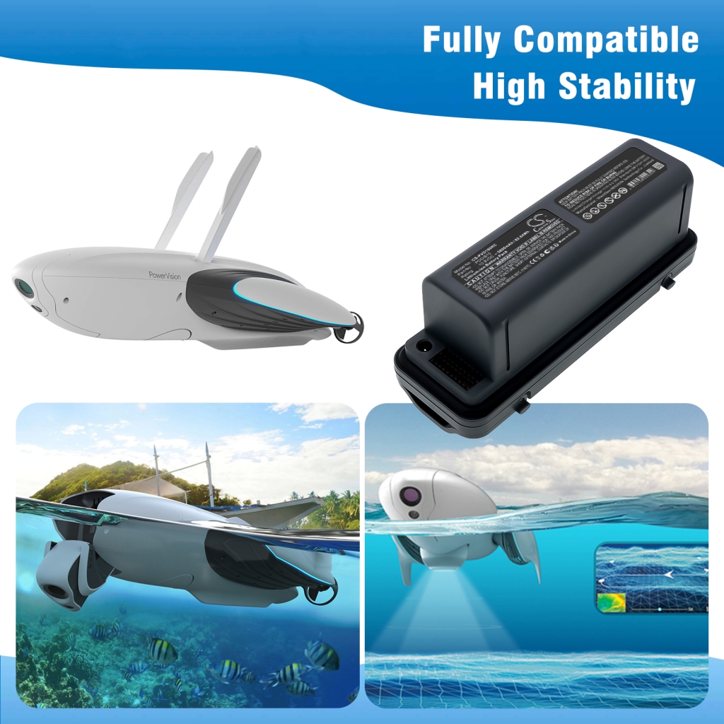 Akkus für Drohnen Powervision CS-PVD100RC