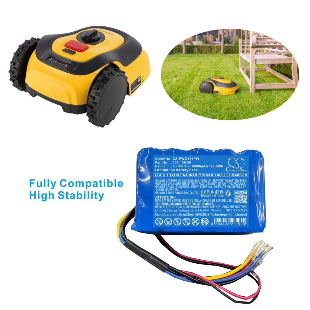 Elektrowerkzeuge Akkus Powerplus CS-PWG631PW