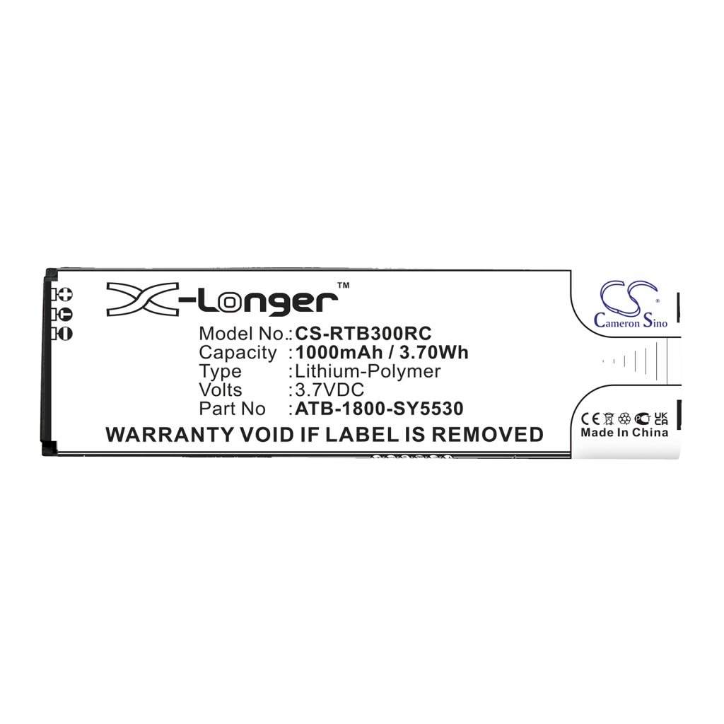 Remote Control Battery RTI T3X