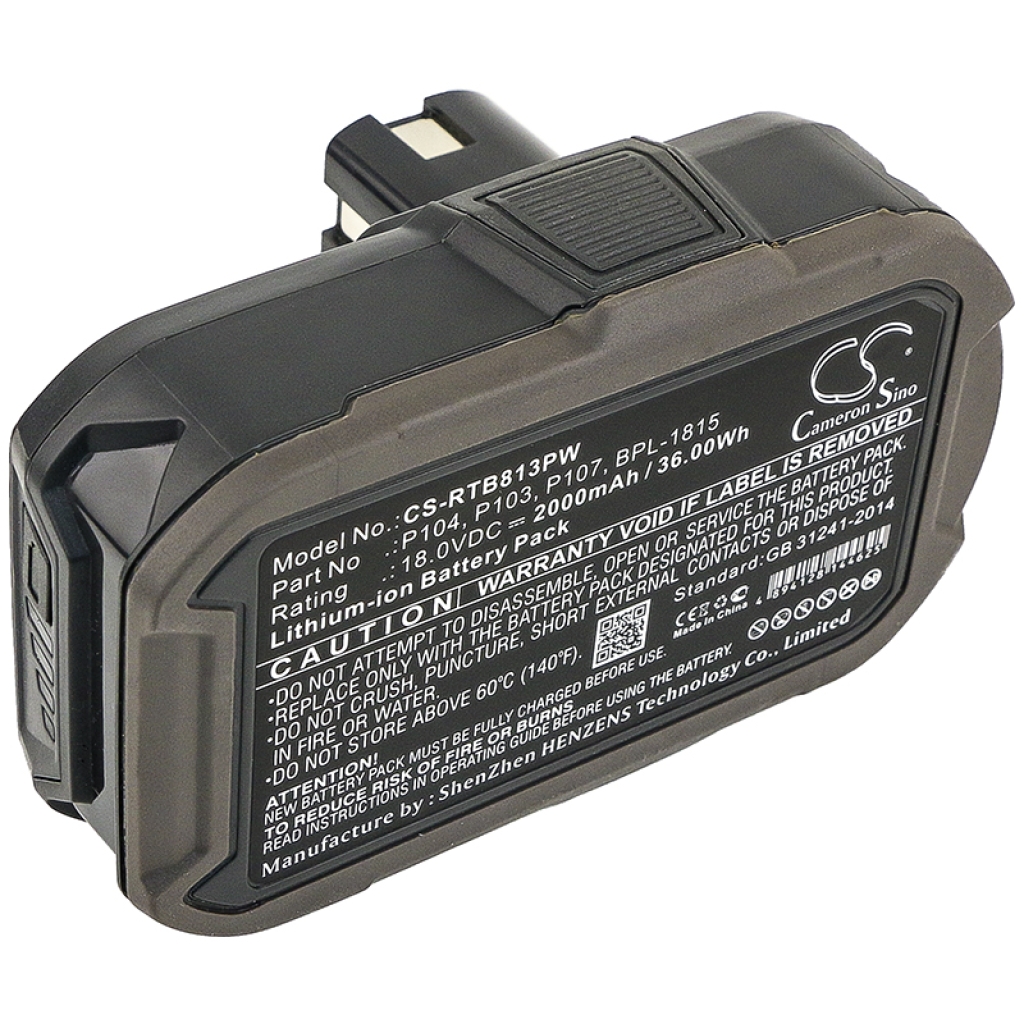 Industriebatterie Ryobi CDL1802P4