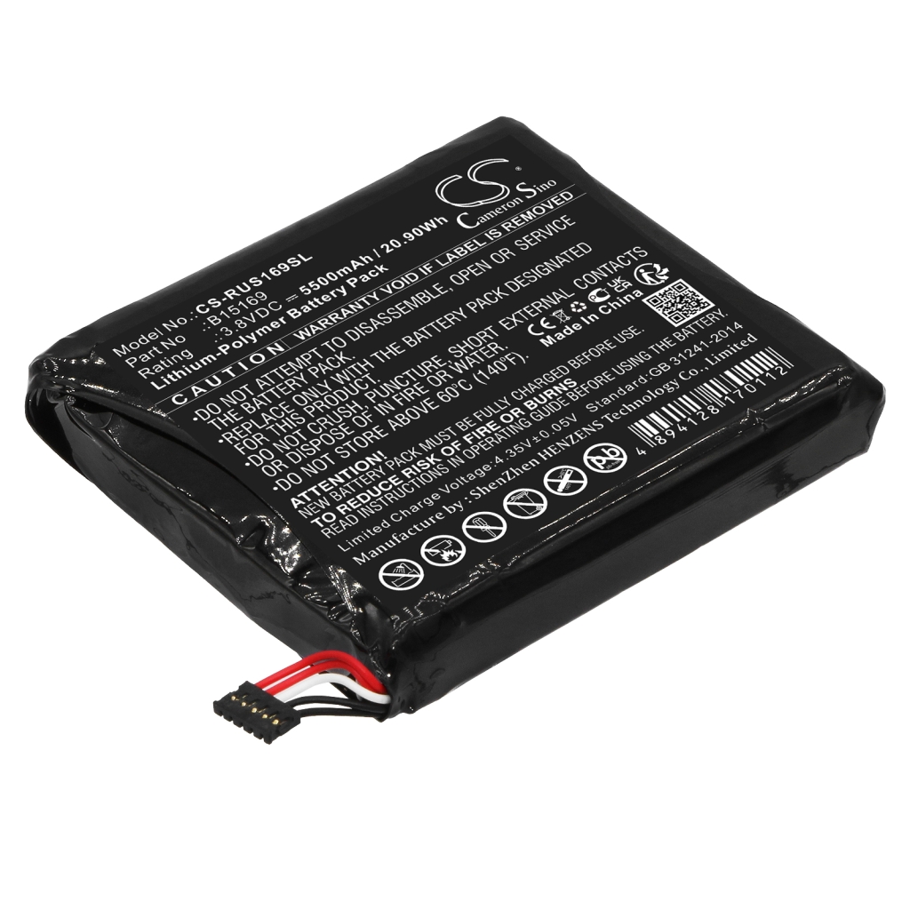 Compatible battery replacement for Ring B15169
