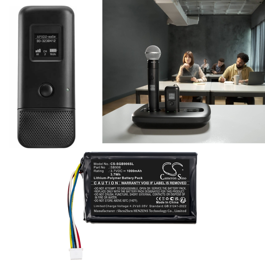Batteries Audio device batteries CS-SGB906SL