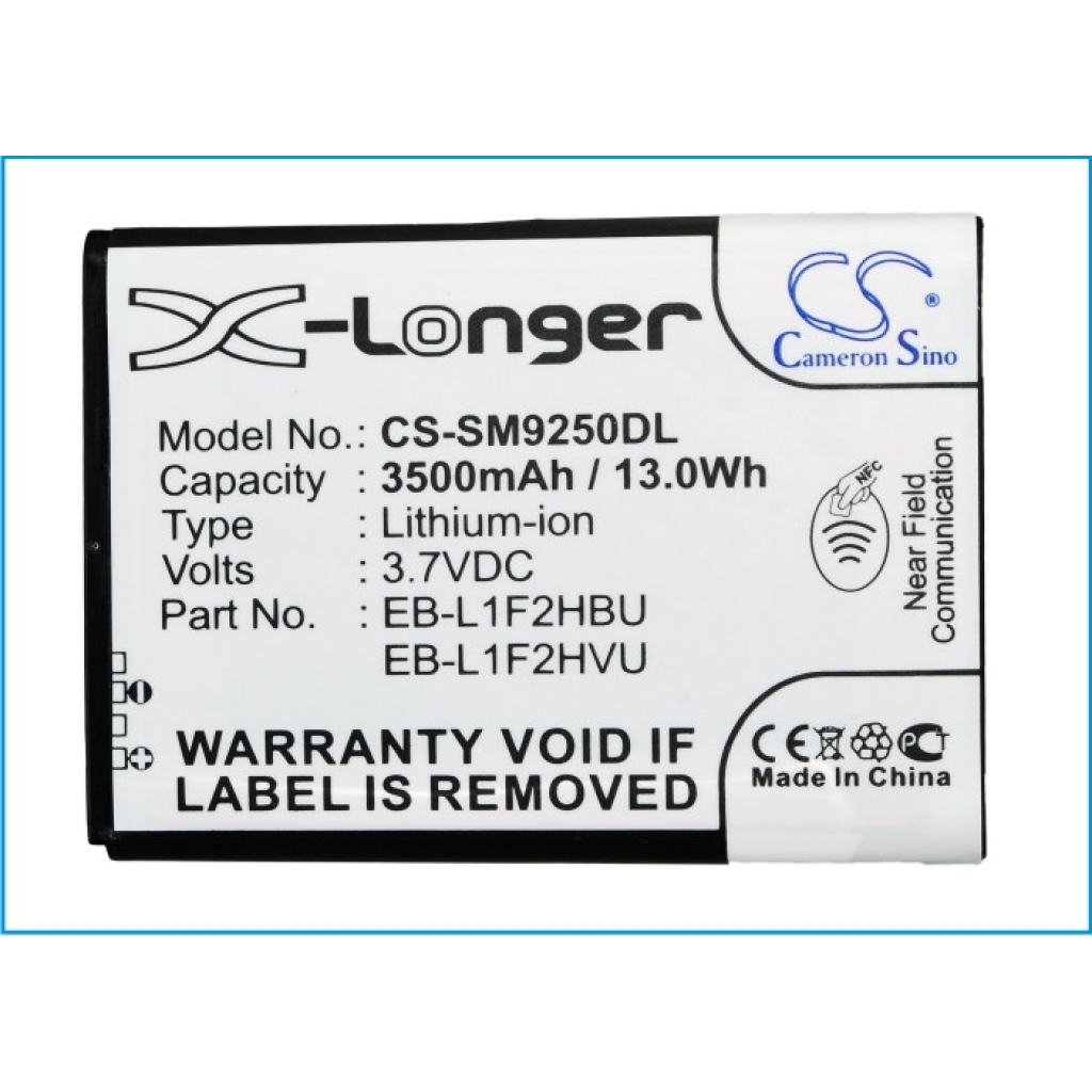 Battery Replaces EB-L1F2HBU