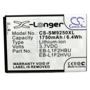 CS-SM9250XL<br />Batteries for   replaces battery EB-L1F2HVU